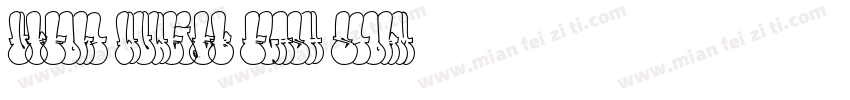 UPFont WuweiGB Flash Storm字体转换